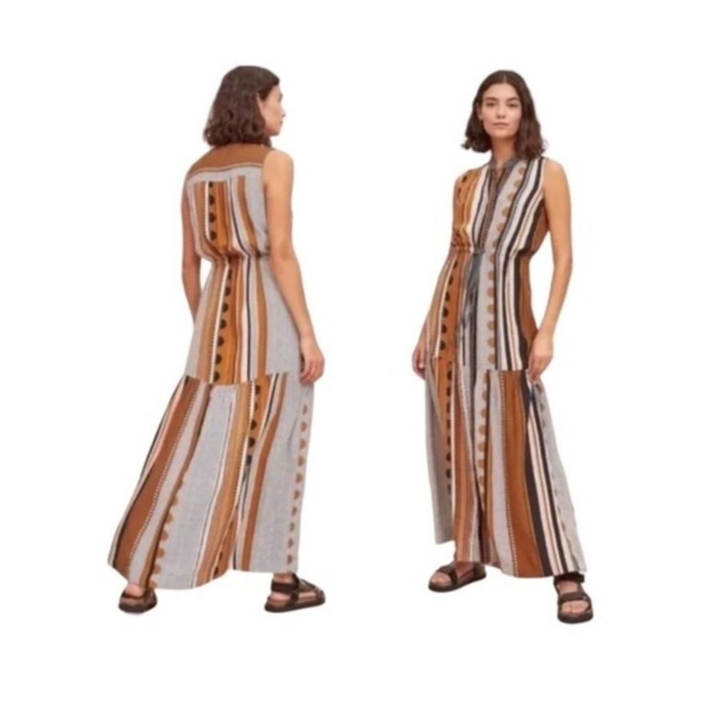 Anthropologie Maeve Alondra Maxi Dress size 6P